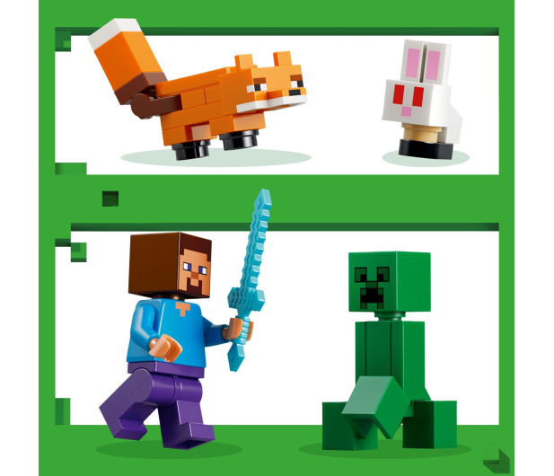 LEGO MINECRAFT 21583 Przygoda Steve’a w tajdze - 1473415 - zdjęcie 14
